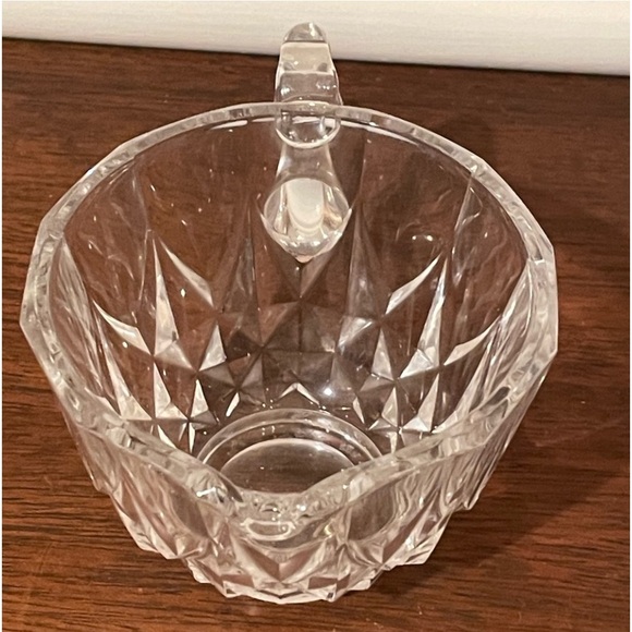 Vintage Val St. Lambert Imperial Crystal Cream and Sugar - Picture 6 of 13